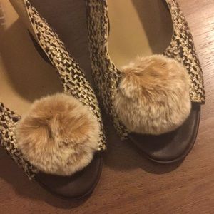 Via Condotti sling back heels